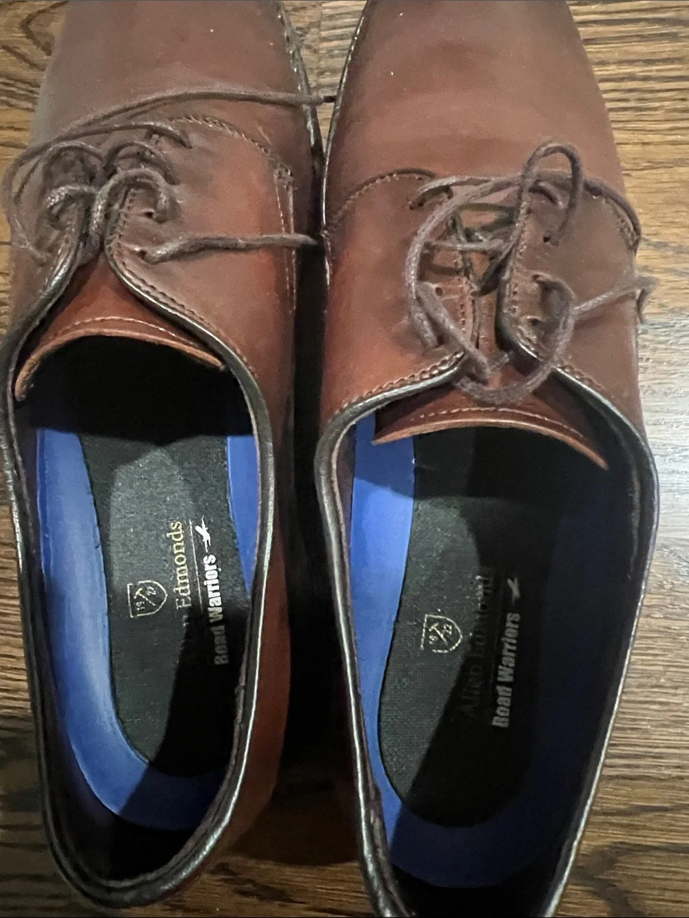 Allen Edmonds Brown Leather Derby Dress Shoes